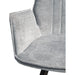 Eetkamerstoel Louise Grijs Draaibaar 58 cm-Eetkamerstoelen-Livingfurn