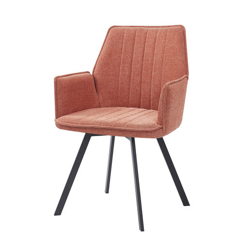 Eetkamerstoel Louise Roze Draaibaar 58 cm-Eetkamerstoelen-Livingfurn