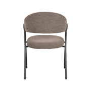 Eetkamerstoel Lowen Bruin Boucle 58x60x84 cm-Eetkamerstoelen-LABEL51