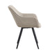 Eetkamerstoel Luca Bouclé Beige 59 cm-Eetkamerstoelen-Livingfurn