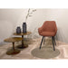 Eetkamerstoel Luca Bouclé Bruin 59 cm-Eetkamerstoelen-Livingfurn