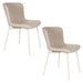 Eetkamerstoel Marion Off Polyester Wit 60x50 cm-Eetkamerstoelen-Creating Home