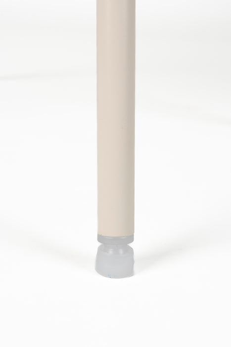 Eetkamerstoel Marion Off Polyester Wit 60x50 cm-Eetkamerstoelen-Creating Home