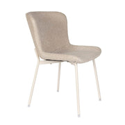 Eetkamerstoel Marion Off Polyester Wit 60x50 cm-Eetkamerstoelen-Creating Home