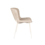 Eetkamerstoel Marion Polyester Bruin 58.5x46.5 cm-Eetkamerstoelen-Creating Home