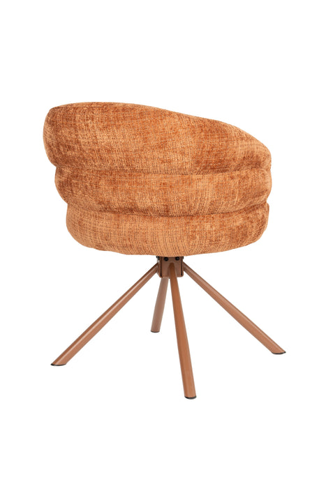 Eetkamerstoel Marjolein Polyester Rood – productaanzicht 3