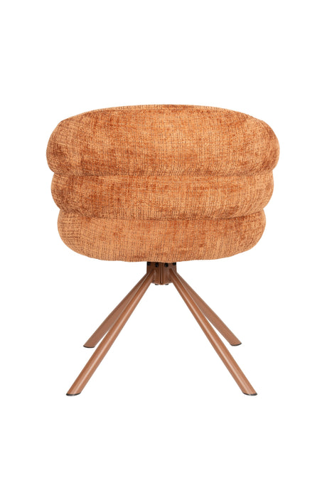 Eetkamerstoel Marjolein Polyester Rood – productaanzicht 4