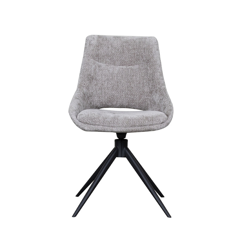 Eetkamerstoel Marlow Stone Elite Draaibaar 48x63x86 cm-Eetkamerstoelen-LABEL51