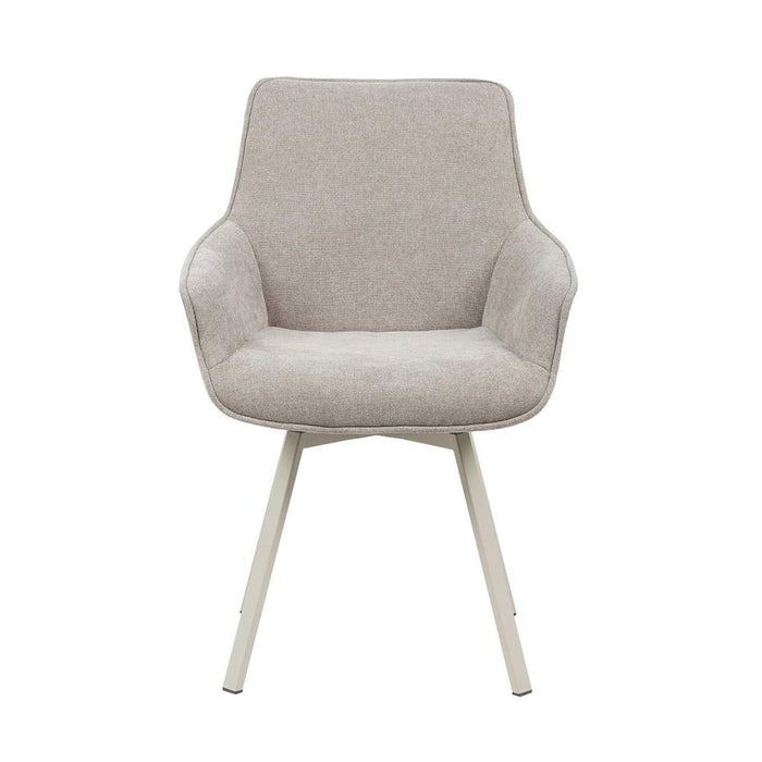Eetkamerstoel Mees - Taupe-Eetkamerstoelen-Starfurn