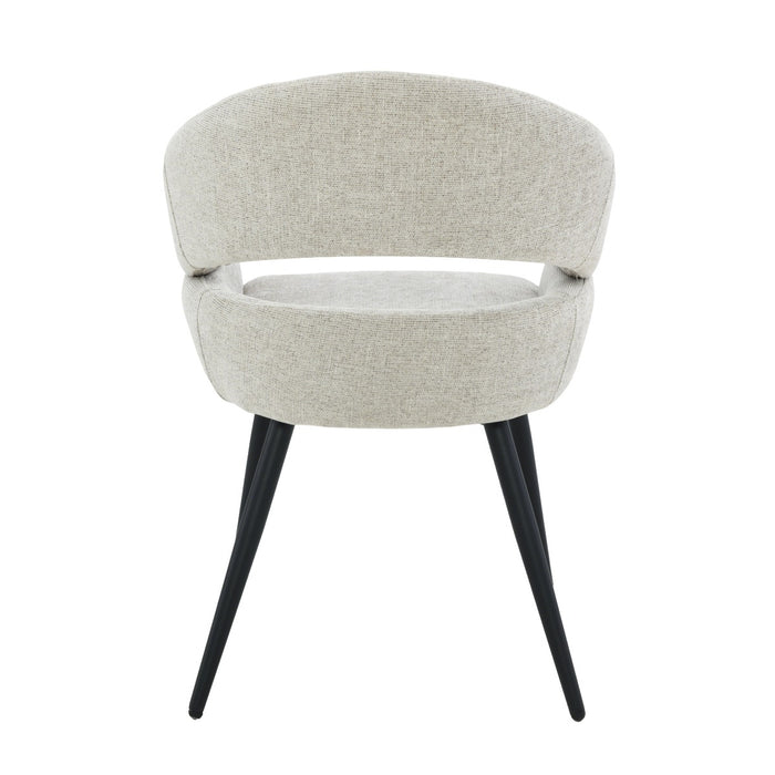Eetkamerstoel Megan Beige 58 cm-Eetkamerstoelen-Livingfurn