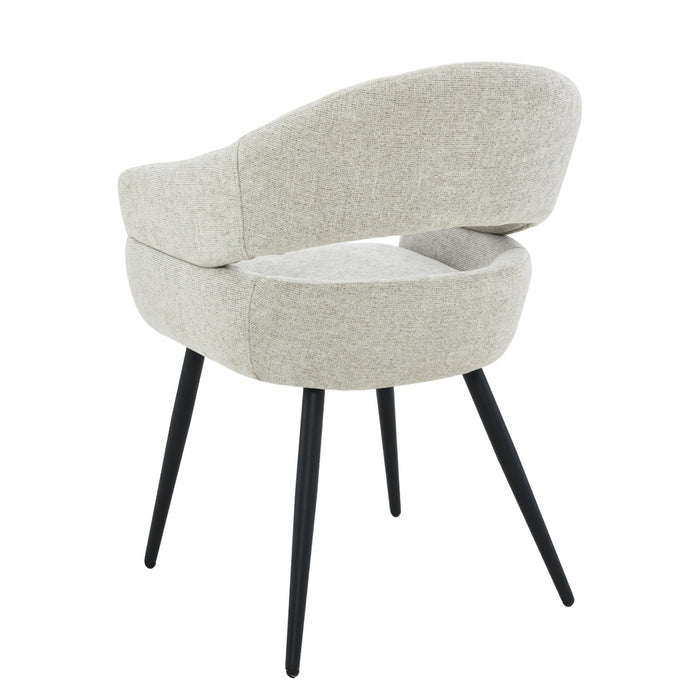 Eetkamerstoel Megan Beige 58 cm-Eetkamerstoelen-Livingfurn