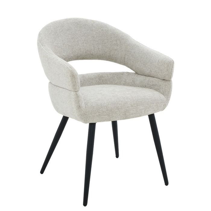 Eetkamerstoel Megan Beige 58 cm-Eetkamerstoelen-Livingfurn