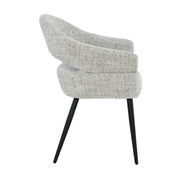 Eetkamerstoel Megan Bisque Oasis 58 cm 58x62x85 cm-Eetkamerstoelen-Livingfurn