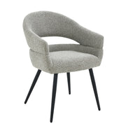Eetkamerstoel Megan Taupe 58 cm 58x62x85 cm-Eetkamerstoelen-Livingfurn