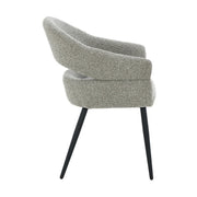 Eetkamerstoel Megan Taupe 58 cm 58x62x85 cm-Eetkamerstoelen-Livingfurn
