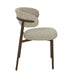 Eetkamerstoel Micah Beige 54 cm 54.5x58x78 cm-Eetkamerstoelen-Livingfurn