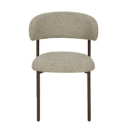 Eetkamerstoel Micah Beige 54 cm 54.5x58x78 cm-Eetkamerstoelen-Livingfurn