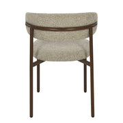 Eetkamerstoel Micah Beige 54 cm 54.5x58x78 cm-Eetkamerstoelen-Livingfurn