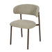 Eetkamerstoel Micah Beige 54 cm 54.5x58x78 cm-Eetkamerstoelen-Livingfurn