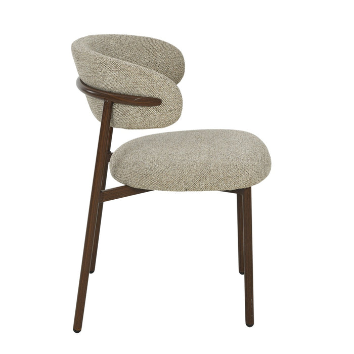 Eetkamerstoel Micah Beige 54 cm-Eetkamerstoelen-Livingfurn