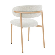 Eetkamerstoel Micah Hush Eiken 54 cm 54.4x58x78 cm-Eetkamerstoelen-Livingfurn