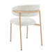 Eetkamerstoel Micah Hush Eiken 54 cm-Eetkamerstoelen-Livingfurn
