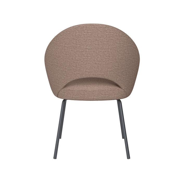 Eetkamerstoel Mick Polyester Taupe – productaanzicht 4