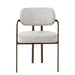 Eetkamerstoel Milan Beige 55 cm 55x53.5x80.5 cm-Eetkamerstoelen-Livingfurn