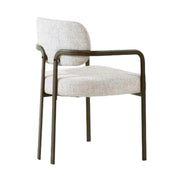Eetkamerstoel Milan Beige 55 cm 55x53.5x80.5 cm-Eetkamerstoelen-Livingfurn
