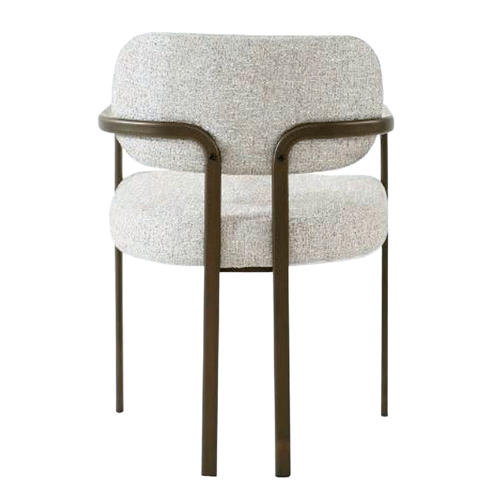 Eetkamerstoel Milan Beige 55 cm-Eetkamerstoelen-Livingfurn