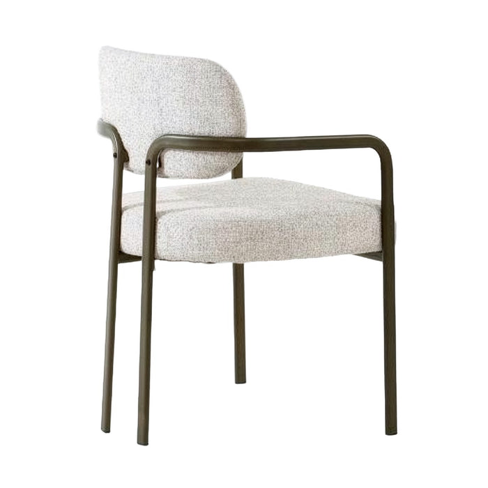 Eetkamerstoel Milan Beige 55 cm-Eetkamerstoelen-Livingfurn