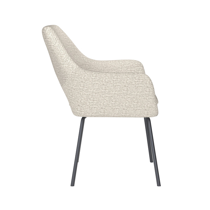 Eetkamerstoel Mos Polyester Off-white – productaanzicht 2