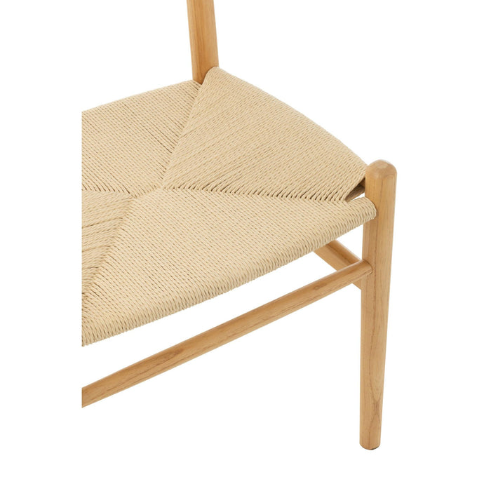 Eetkamerstoel Naturel Beech hout 56 cm-Eetkamerstoelen-J-Line