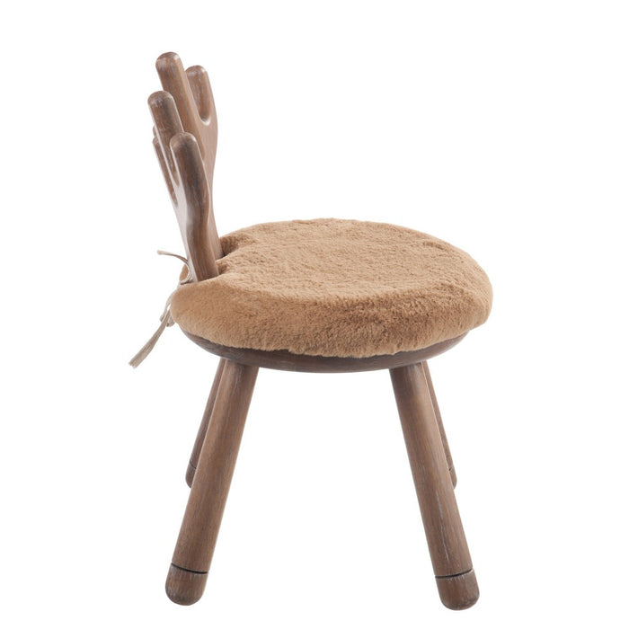 Eetkamerstoel Naturel Cushion 36 cm-Eetkamerstoelen-J-Line