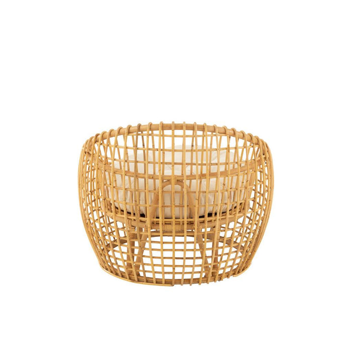 Eetkamerstoel Naturel Linnen 84 cm 84x79x67 cm-Kussens-J-Line