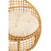 Eetkamerstoel Naturel Linnen 84 cm 84x79x67 cm-Kussens-J-Line
