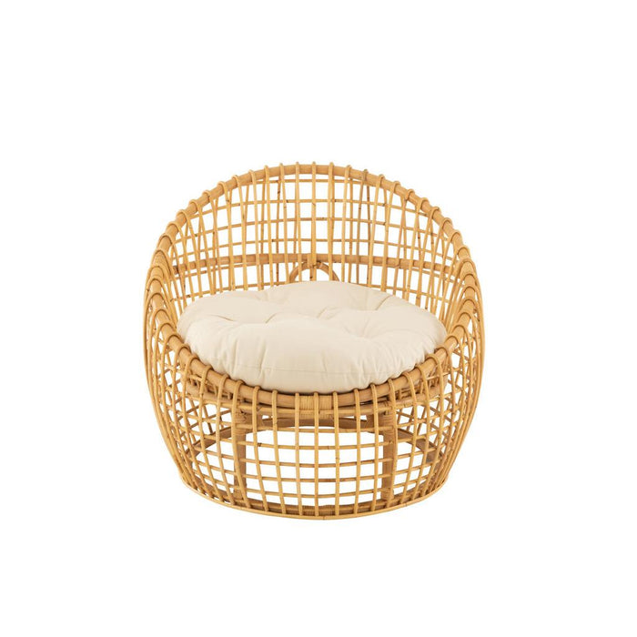 Eetkamerstoel Naturel Linnen 84 cm-Eetkamerstoelen-J-Line