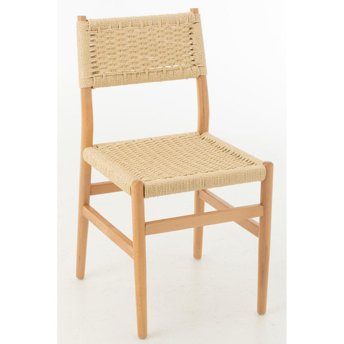 Eetkamerstoel Naturel Paper 50 cm-Eetkamerstoelen-J-Line