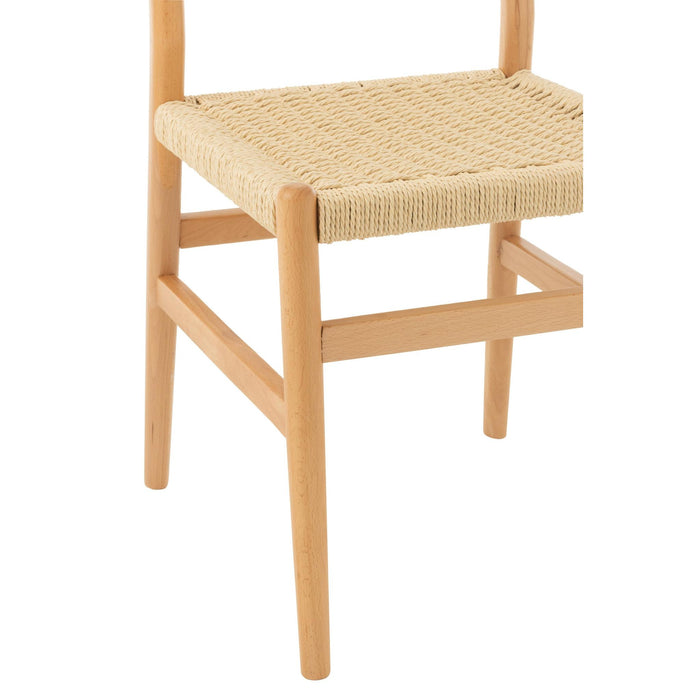 Eetkamerstoel Naturel Paper 50 cm-Eetkamerstoelen-J-Line