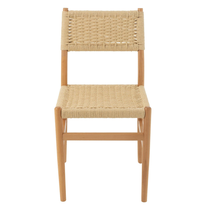 Eetkamerstoel Naturel Paper 50 cm-Eetkamerstoelen-J-Line