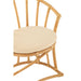 Eetkamerstoel Naturel Polyester 61 cm 61x60x70 cm-Kussens-J-Line