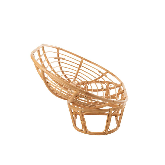 Eetkamerstoel Naturel Rotan 110 cm 110x159x55 cm-Kussens-J-Line