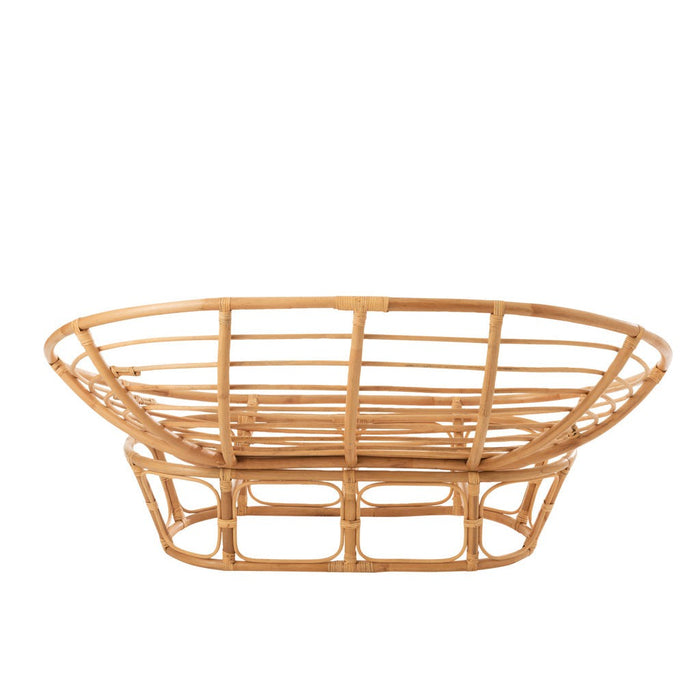 Eetkamerstoel Naturel Rotan 110 cm 110x159x55 cm-Kussens-J-Line