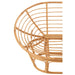 Eetkamerstoel Naturel Rotan 110 cm 110x159x55 cm-Kussens-J-Line