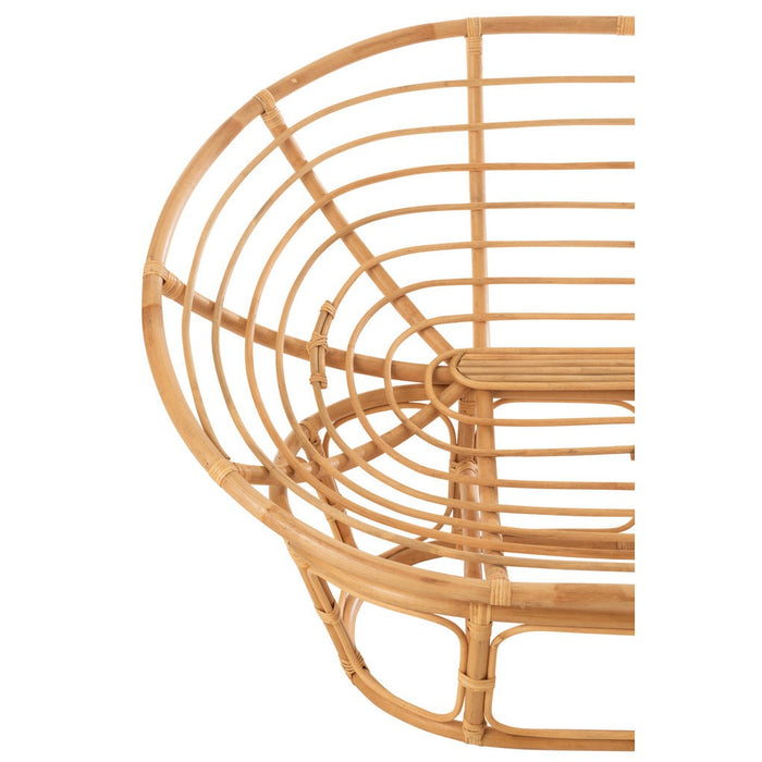 Eetkamerstoel Naturel Rotan 110 cm-Eetkamerstoelen-J-Line