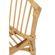 Eetkamerstoel Naturel Rotan 44 cm Rotan 44x41x52 cm-Eetkamerstoelen-J-Line