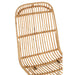 Eetkamerstoel Naturel Rotan 44 cm Rotan,ijzer 44.5x58x88 cm-Eetkamerstoelen-J-Line