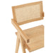 Eetkamerstoel Naturel Rotan 59 cm-Eetkamerstoelen-J-Line