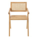 Eetkamerstoel Naturel Rotan 59 cm-Eetkamerstoelen-J-Line