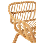 Eetkamerstoel Naturel Rotan 60 cm 60x57x79 cm-Eetkamerstoelen-J-Line
